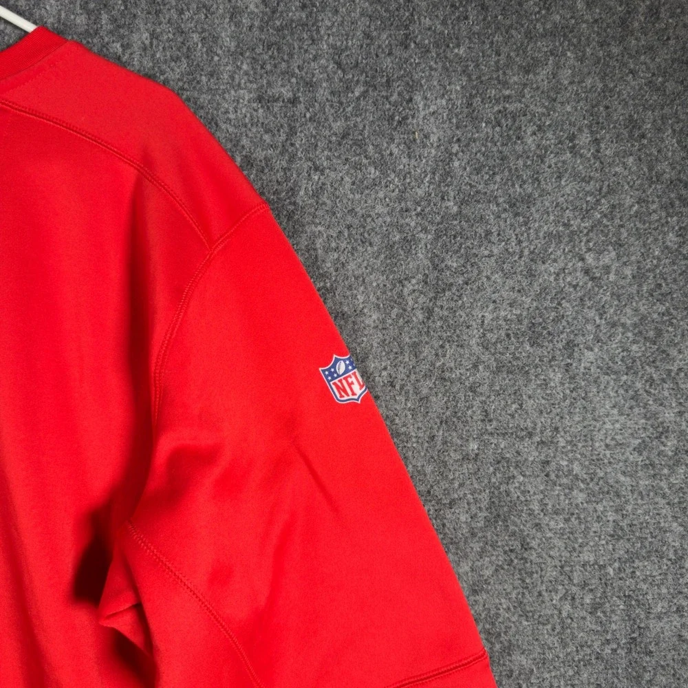 Nike Kansas City Chiefs NFL Onfield Crewneck Sweatshirt Mens XLT Team Issued